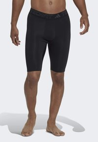 adidas Performance TECHFIT SHORTS - Tights - black