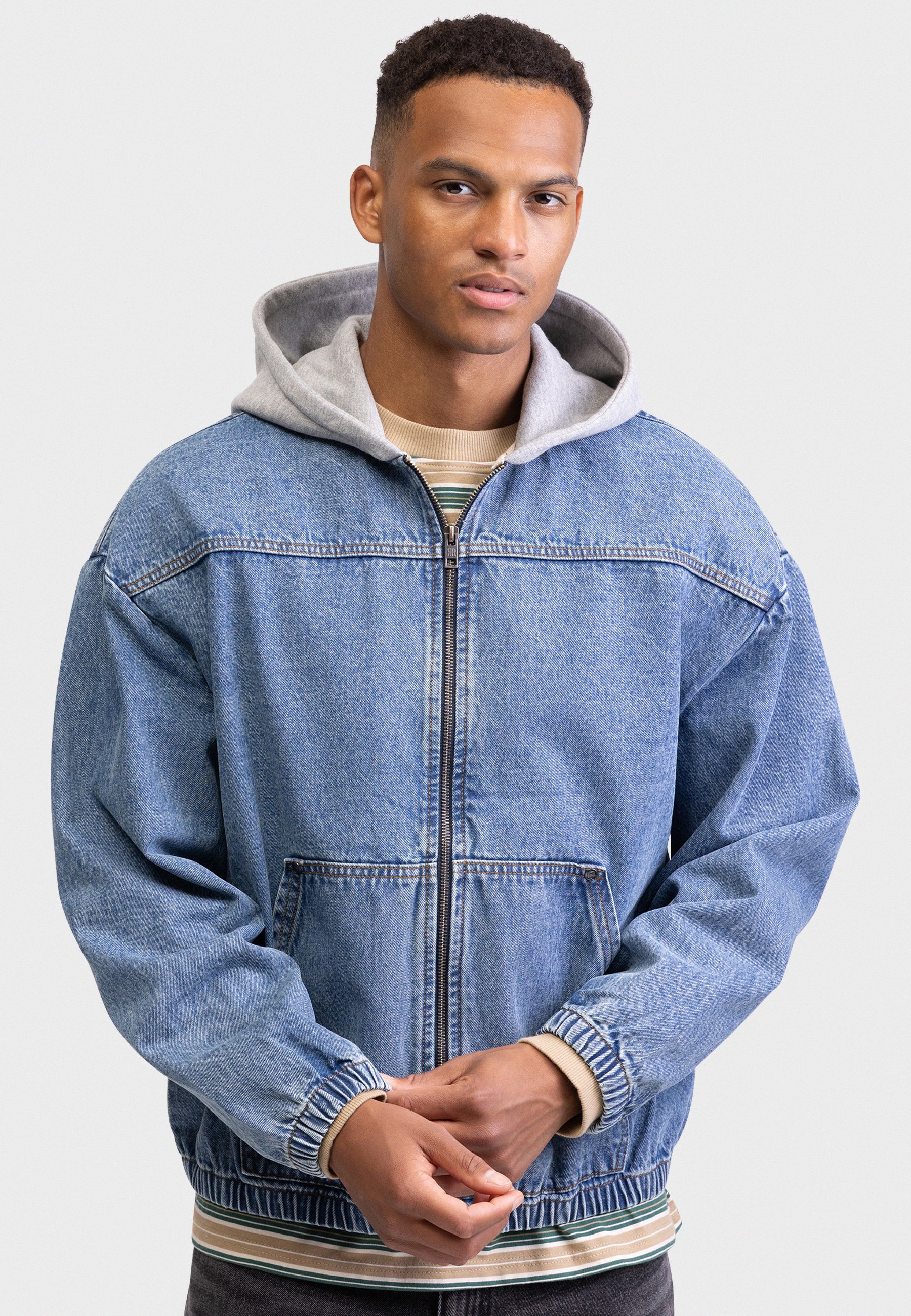 Redefined Rebel RRJOHN - Denim jacket - mid blue/blue - Zalando.ie