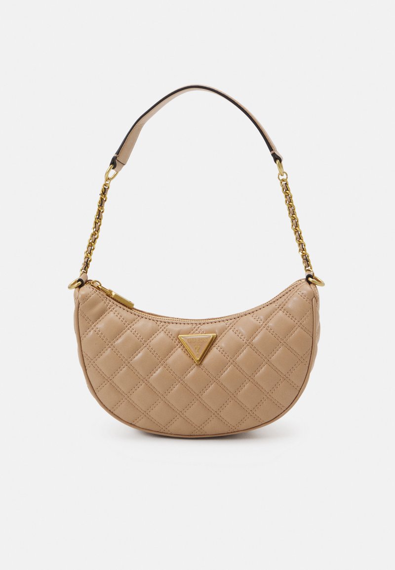 Guess GIULLY TOP ZIP SHOULDER - Rankinė - beige