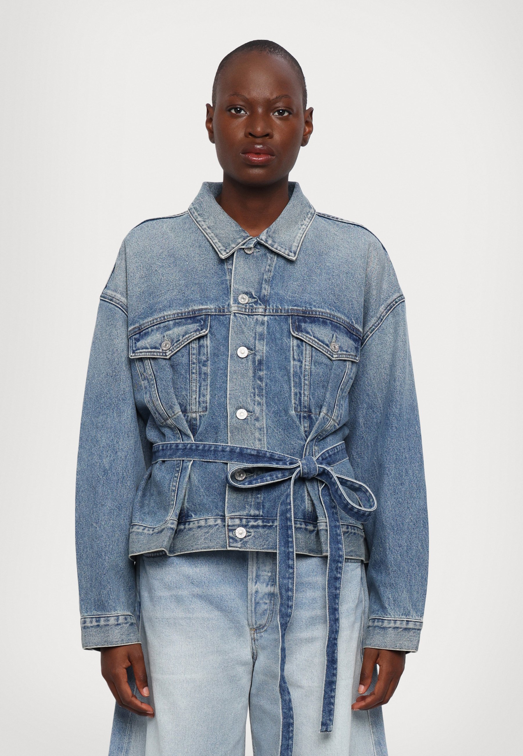 Citizens of Humanity LEELA BELTED JACKET - Denim jacket - cabazon 