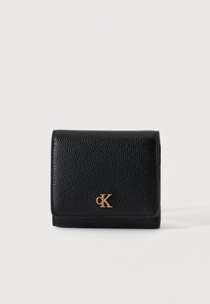 Calvin Klein, MEDIUM BIFOLD - Portefeuille - black/gold-coloured