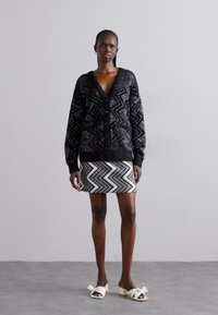 Missoni MAXI CARDIGAN - Kardigan - black