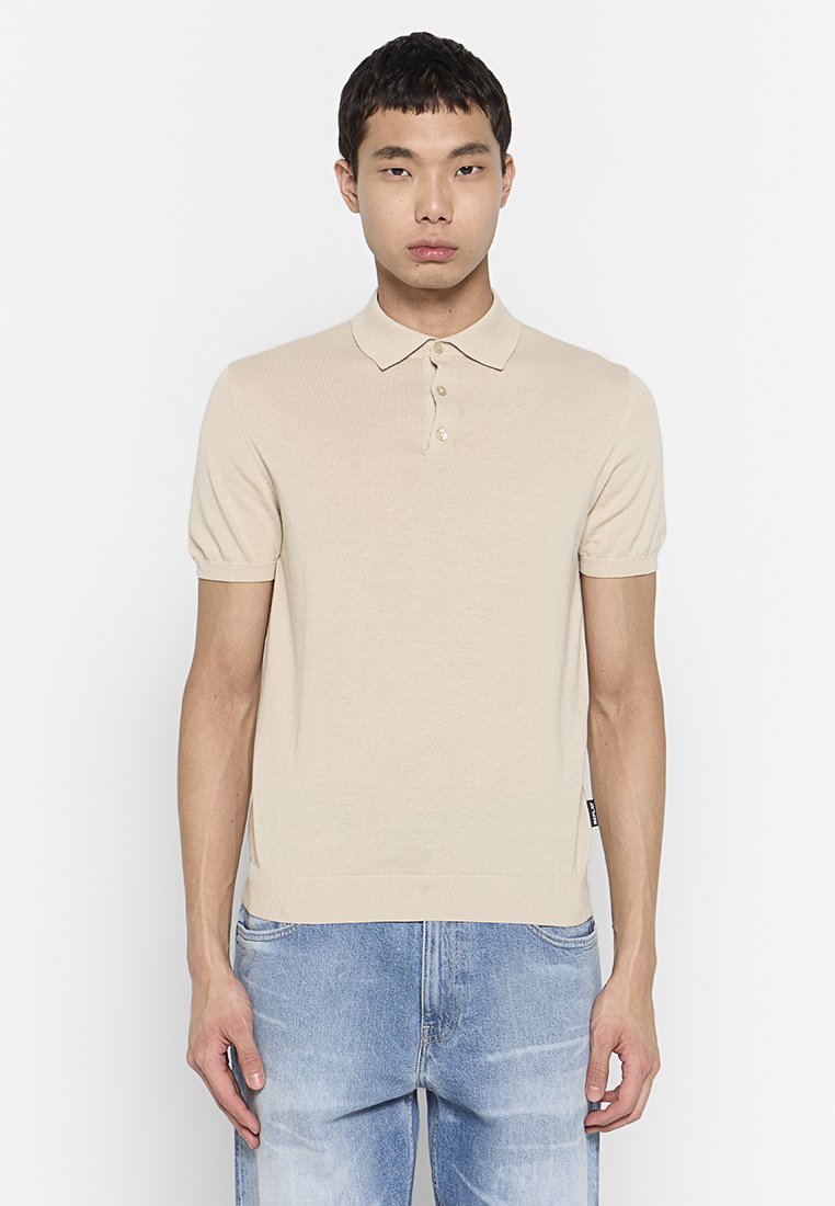 Replay Poloshirt zandkleur