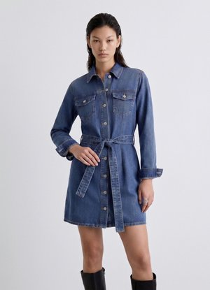 Calliope, ABITO TINTA UNITA - Vestito di jeans - blu denim medio