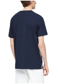 s.Oliver MIT GRAFIK - T-shirt print - navy