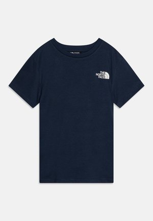 The North Face TEEN SIMPLE DOME REGULAR TEE - T-shirt con stampa - summit navy