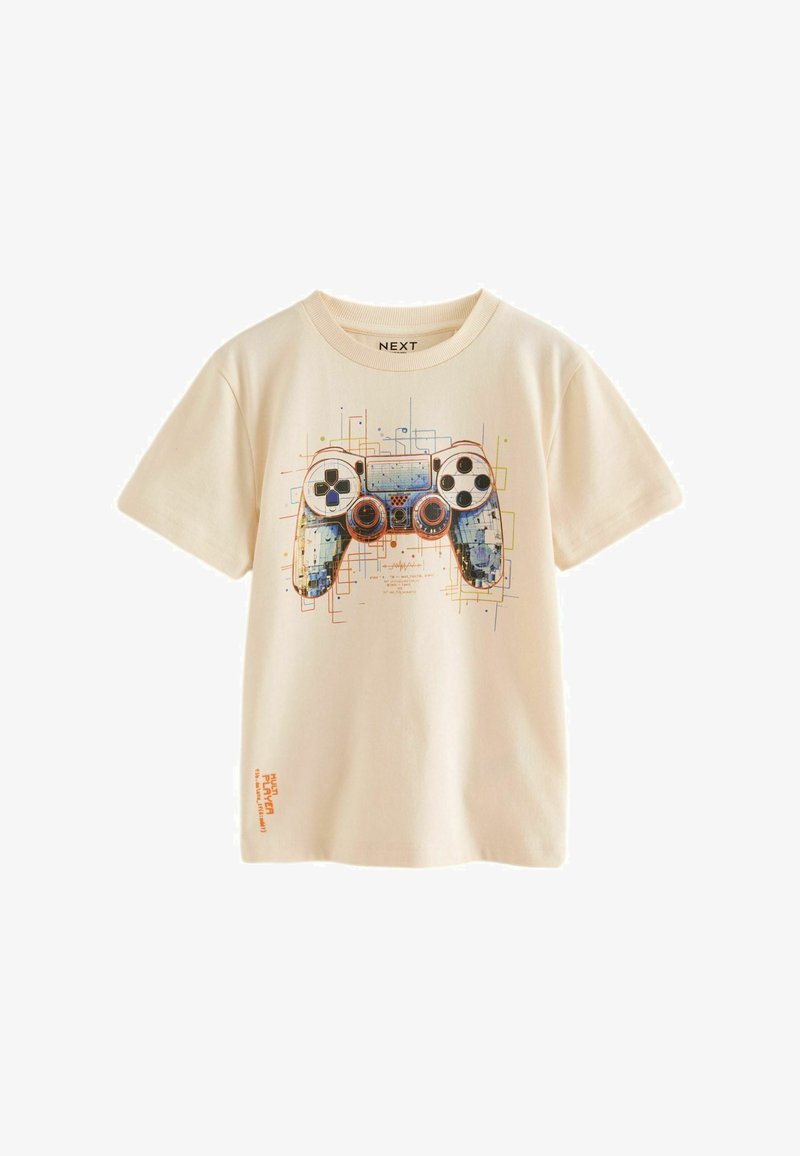 Next SHORT SLEEVE GRAPHIC STANDARD - T-shirts print - stone natural controller