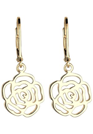 DAINTY FLOWER BLOSSOM - Earrings - gold-coloured