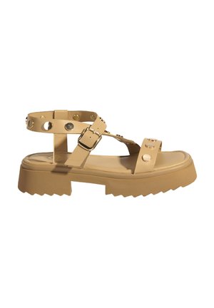 Platform sandals - nude