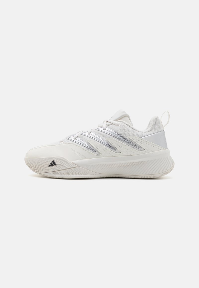 adidas Performance DAME CERTIFIED 3 - Kosárlabdacipők - core white/core black/silver metallic