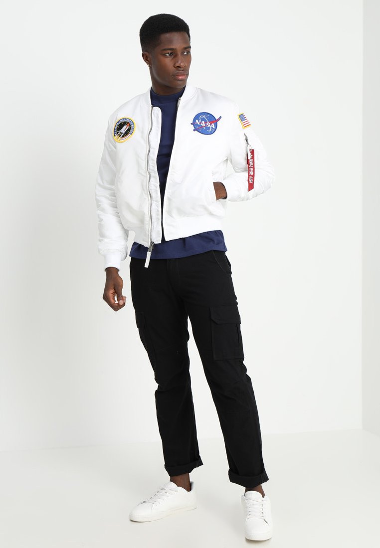 nasa bomber white