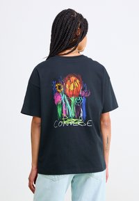 Converse SUMMER LOOSE - T-shirt print - black