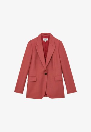 Reiss, REGULAR FIT - JULES SINGLE-BREASTED PEAK-LAPEL SUIT BLAZER . - Krátky kabát - burnt red