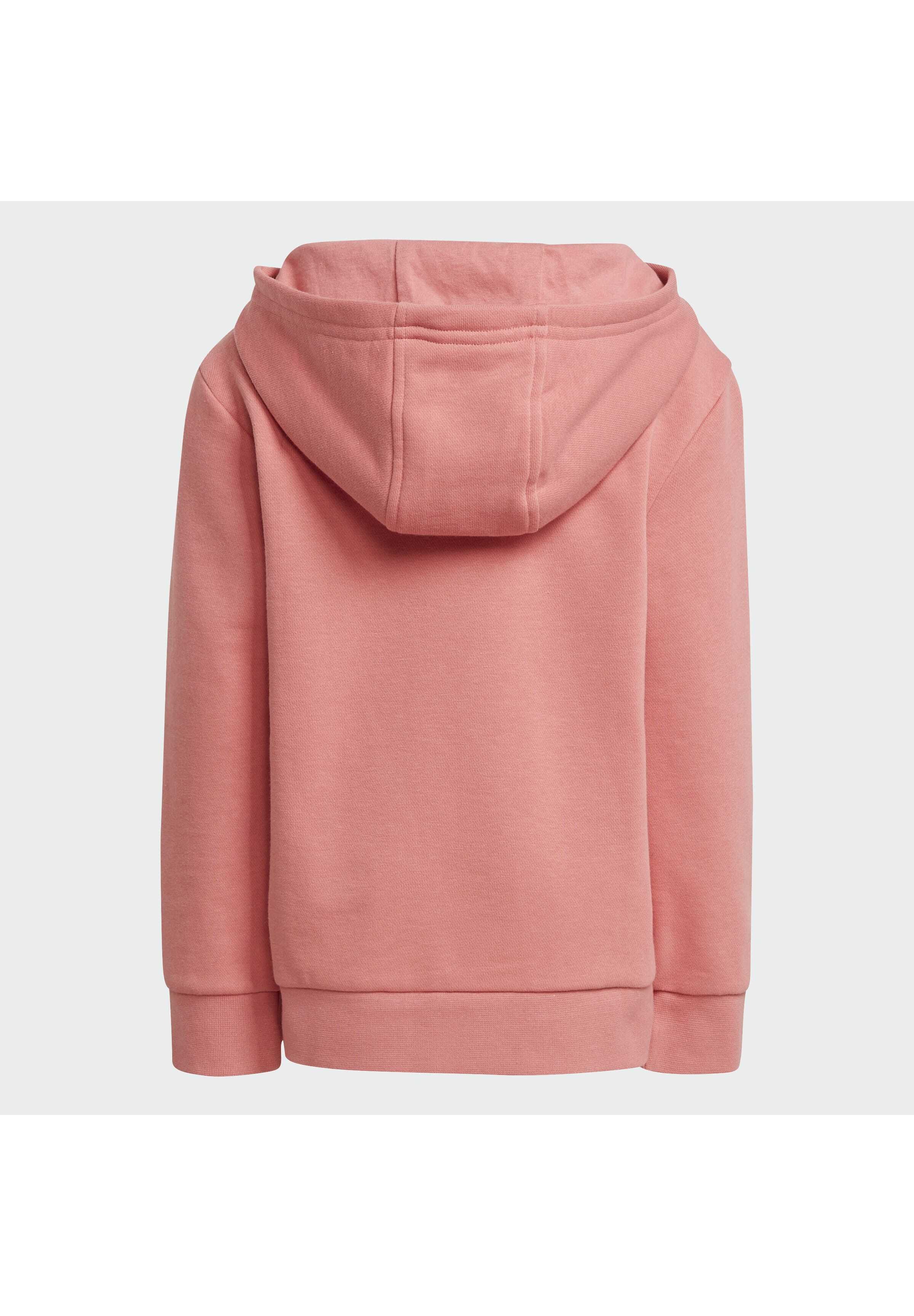 adidas trefoil hoodie set pink