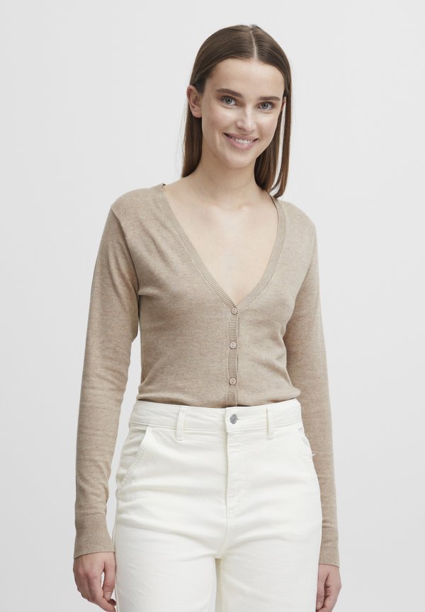 BYMMPIMBA - Cardigan - cement melange