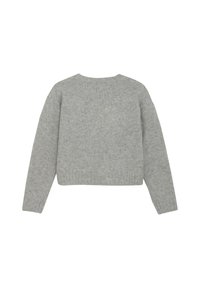 Creamie Strickpullover - light grey melange