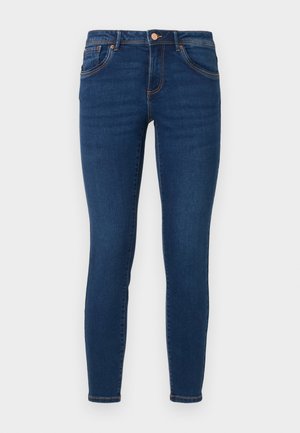 Vero Moda Petite, VMTANYA PIPING - Vaqueros pitillo - dark blue denim