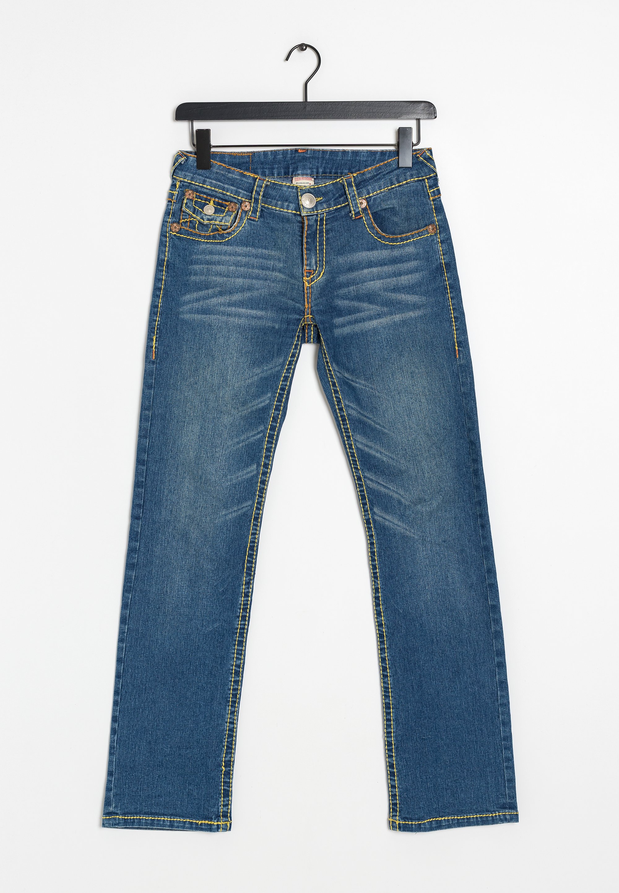True Religion Straight leg jeans blue (Pre-owned) Zalando