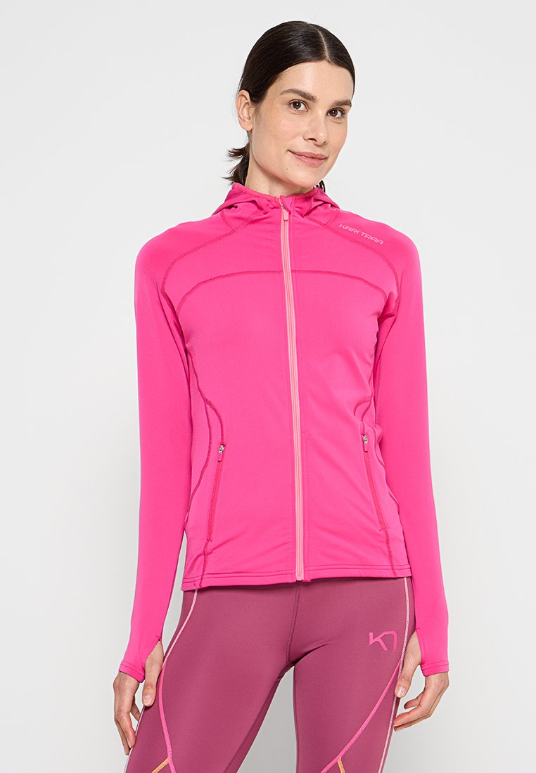 Kari Traa Outdoorjas donkerroze