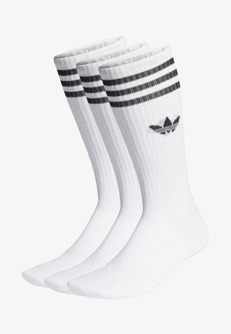 adidas Originals - HIGH CREW SOCK UNISEX 3 PACK - Socks - white, Enlarge