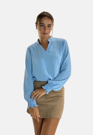 Long sleeved top - hellblau