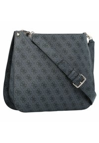 Guess MERIDIAN - Umhängetasche - coal logo