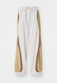 F.R.O.G TRACK PANT UNISEX - Pantaloni de trening - white/olive aura/taupe grey