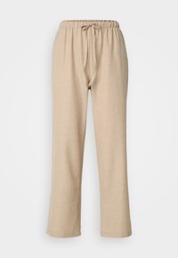ONLY Petite ONLAMAHLE STRAIGHT PULL UP - Hlače - pumice stone