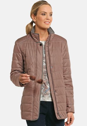 GOLDNER MIT VIELEN DETAILS - Wintermantel - mauve