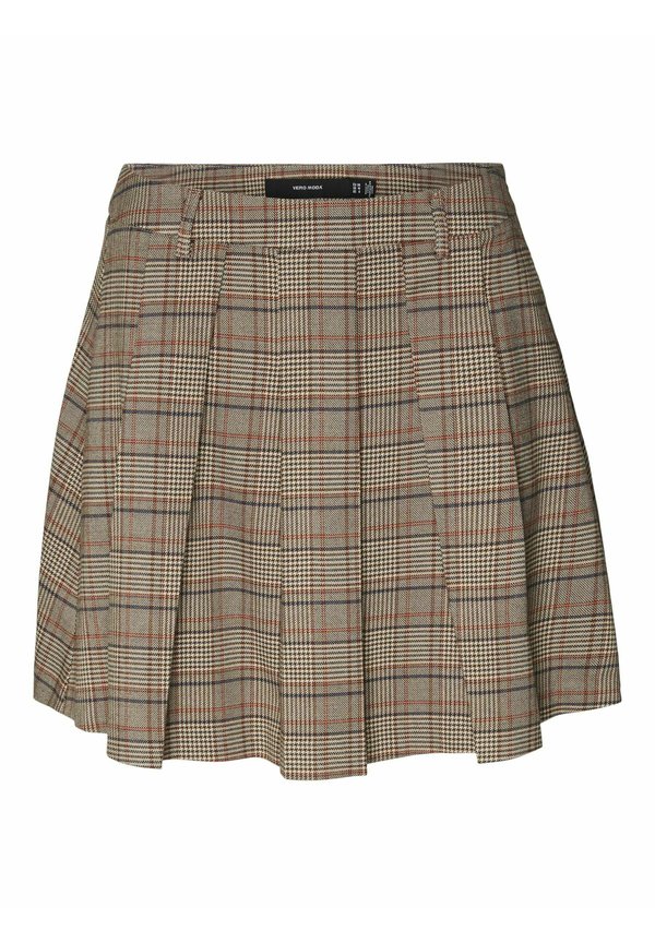 VMELLIE MITTLERE TAILLE - A-line skirt - silver mink2