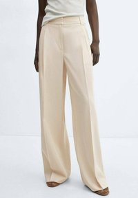 Mango Kalhoty - beige