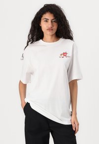 New Balance SPECTATOR UNISEX - T-shirt imprimé - white