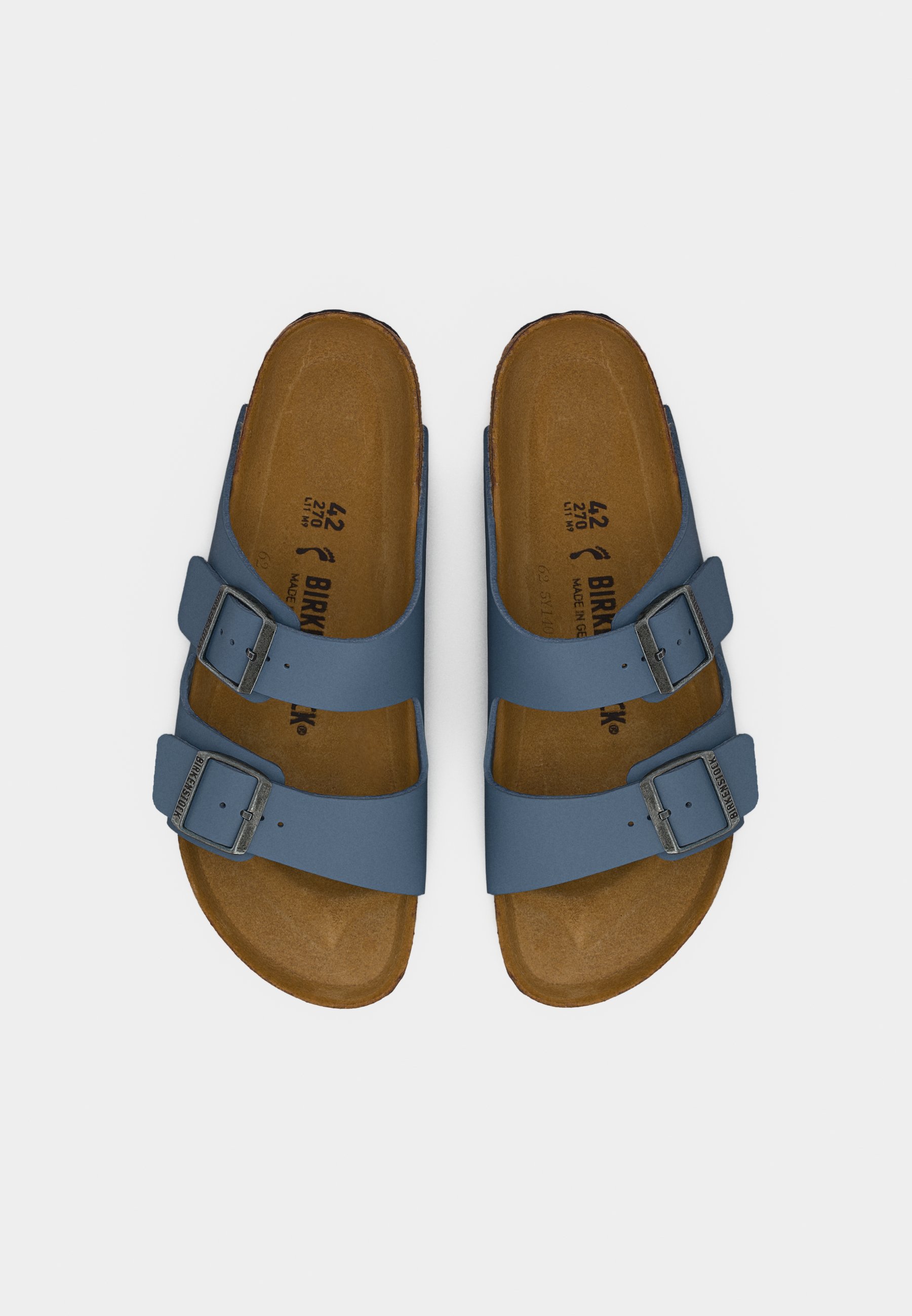 Birkenstock ARIZONA BF BASALT GRAYS NARROW UNISEX - Sandalai