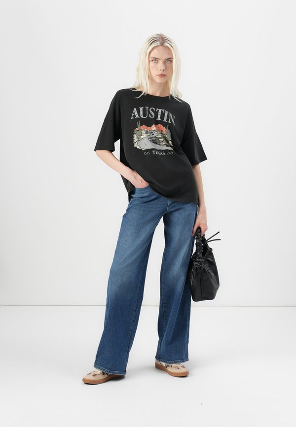 NMIDA AMARILLO - Print T-shirt3