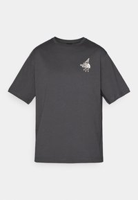 POWDER DAYS RELAXED TEE GRAPHIC UNISEX - T-shirt imprimé - asphalt grey