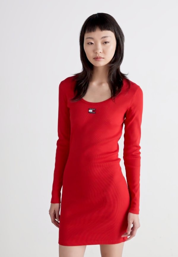 BADGE BODYCON DRESS  - Jumper dress2