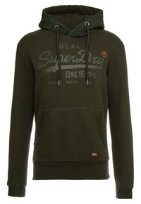 Superdry & Co Felpa con cappuccio - olive