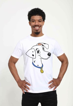 Disney 101 DALMATIANS PERDITA BIG FACE UNISEX - T-shirt z nadrukiem