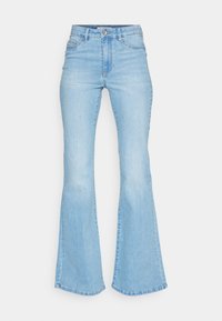 ONLROSE RETRO FLARED  - Traperice krojene za nošenje s čizmama - light blue denim