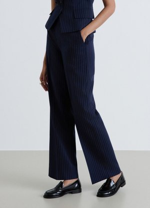 Calliope, PANTALONE LUNGO FANTASIA - Pantaloni - var blu notte