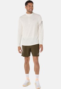 ASICS ICON 1/2 ZIP LS - T-shirt de sport - cream