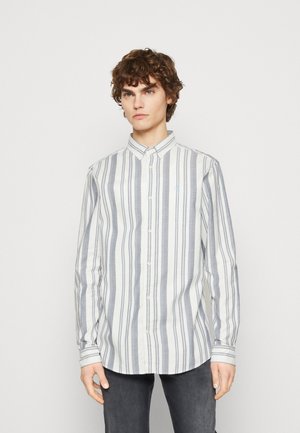 ESSENTIAL OXFORD STRIPE SHIRT - Overhemd - ecru/night