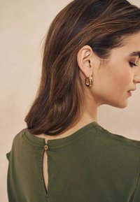 Next POCKET  REGULAR FIT - Felső - khaki green