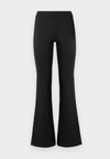 ONLFEVER FLARED PANTS - Leggings - black
