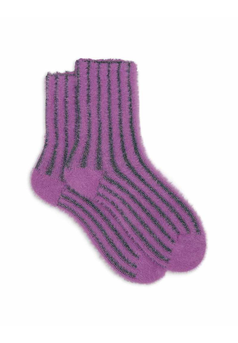 Gallo WITH VERTICAL STRIPES - Calze - pavone