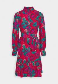YAS Blusenkleid - red