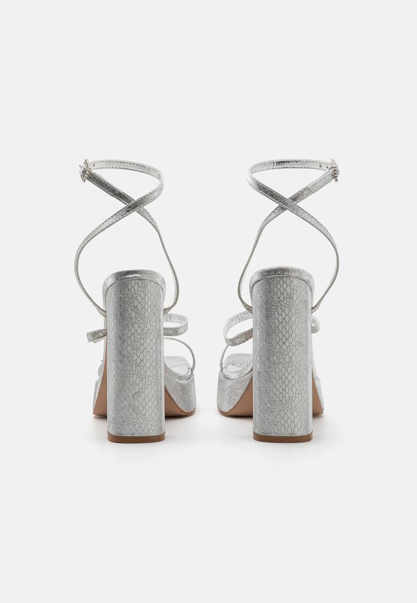 MAEY - High heeled sandals - silver3
