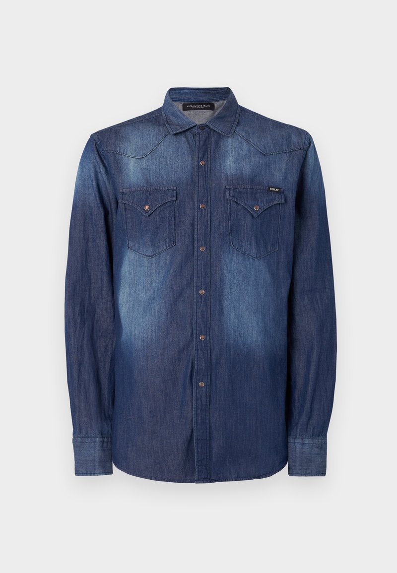 Replay Overhemd blauw