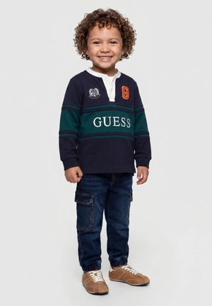 Guess, REGULAR DENIM CARGO HOSE - Jeans Straight Leg - dunkelblau