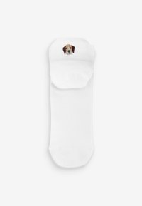 Next EMBROIDERED 4 PACK REGULAR FIT - Strømper - white dogs
